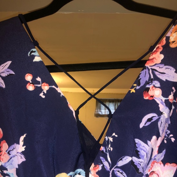 Blue floral dress - Picture 3 of 5